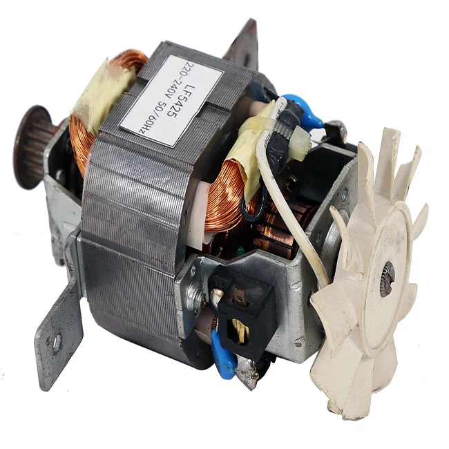 शोर प्रारंभ समय के साथ एसी मोटर